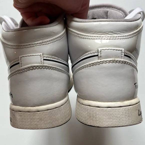 Nike Air Jordan 1 Mid SS GS Schematic- Youth- Size 5.5Y - [DQ1864-100] - Picture 6 of 15